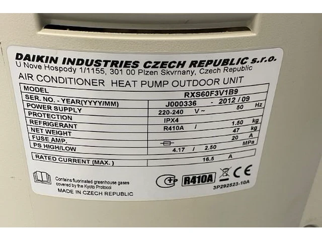 Daikin koelgroep - afbeelding 3 van  3