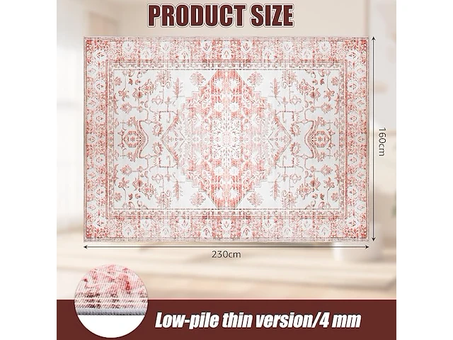 Dajave vloerkleed (160 x 230 cm) - afbeelding 3 van  4