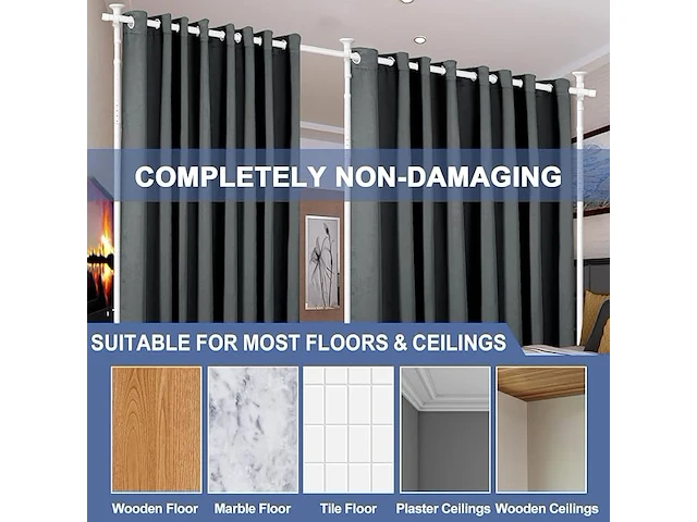 Dakepole paraventframe - afbeelding 5 van  5