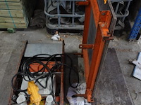 Daklift + alu ladder - afbeelding 1 van  4