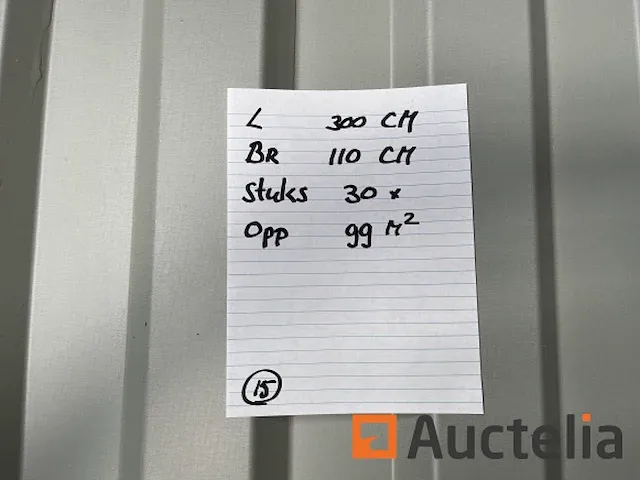 Dakpanelen | dakplaten | staalplaten | golfplaten | wandplaten | 15 - afbeelding 6 van  6