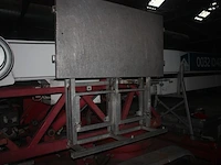 Dakwerkerskraan op aanhangwagen klaas, type k17-24, bwj. 2003, serie nr. a2003874 met puinbak, pannenklem en pannenkar (19) - afbeelding 3 van  20