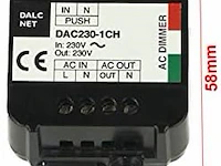 Dalcnet dac-230-1ch triac ac dimmer - afbeelding 2 van  3
