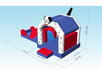 Dalmatier springkasteel - afbeelding 2 van  4