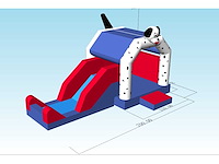 Dalmatier springkasteel - afbeelding 3 van  4