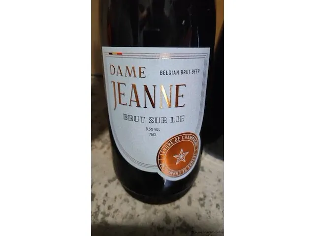 Dame jeanne 75cl 2 flessen - afbeelding 6 van  6