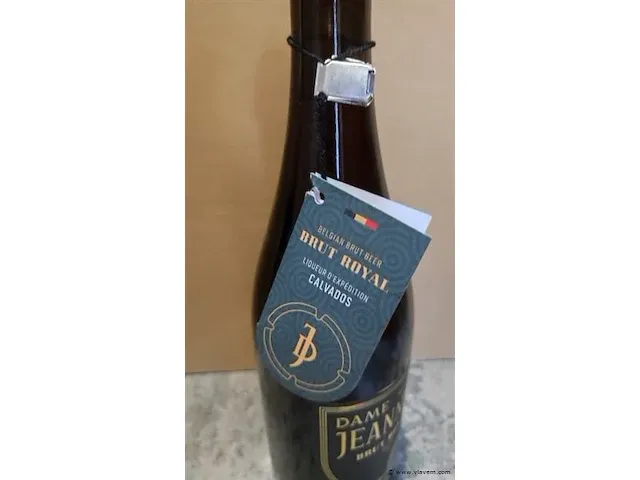 Dame jeanne brut royal calvados 75cl - afbeelding 2 van  4