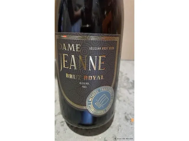 Dame jeanne brut royal calvados 75cl - afbeelding 4 van  4