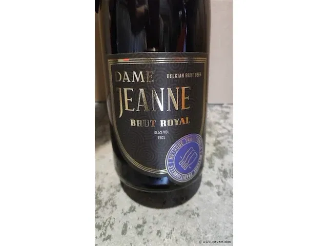 Dame jeanne brut royal cognac 75cl - afbeelding 4 van  6