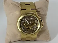Dames/ heren horloge micheal kors mk8883, dia 45mm, vv stopwatch, mogelijke gebruikssporen, mogelijks nieuwe batterij nodig - afbeelding 5 van  10