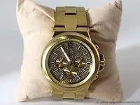 Dames/ heren horloge micheal kors mk8883, dia 45mm, vv stopwatch, mogelijke gebruikssporen, mogelijks nieuwe batterij nodig - afbeelding 7 van  10