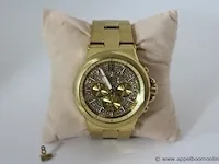 Dames/ heren horloge micheal kors mk8883, dia 45mm, vv stopwatch, mogelijke gebruikssporen, mogelijks nieuwe batterij nodig - afbeelding 9 van  10