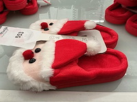 Dames kerstpantoffels. (5x) - afbeelding 1 van  2