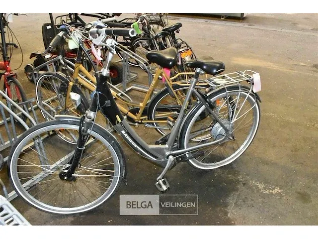 Damesfiets batavus zwart/grijs - afbeelding 1 van  1