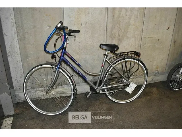Damesfiets thampson grijs/blauw - afbeelding 1 van  2