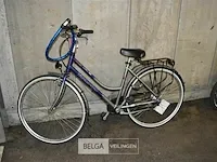 Damesfiets thampson grijs/blauw - afbeelding 1 van  2
