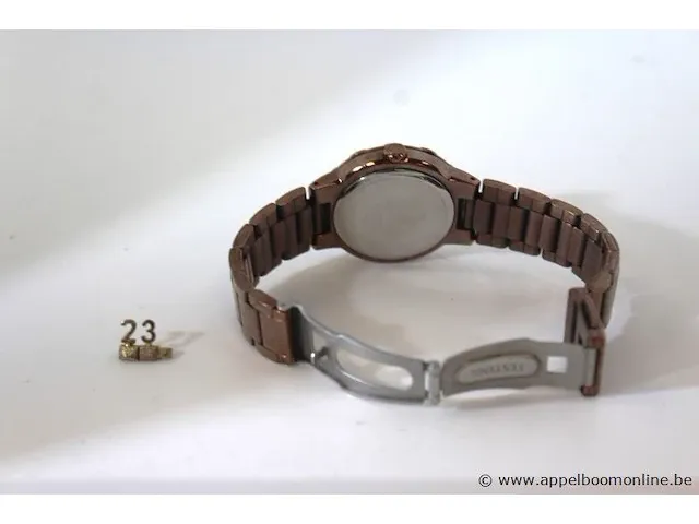Dameshorloge festina f16800, quartz, dia 35mm, mogelijke gebruikssporen, mogelijks nieuwe batterij nodig - afbeelding 3 van  5