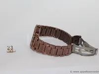 Dameshorloge festina f16800, quartz, dia 35mm, mogelijke gebruikssporen, mogelijks nieuwe batterij nodig - afbeelding 4 van  5