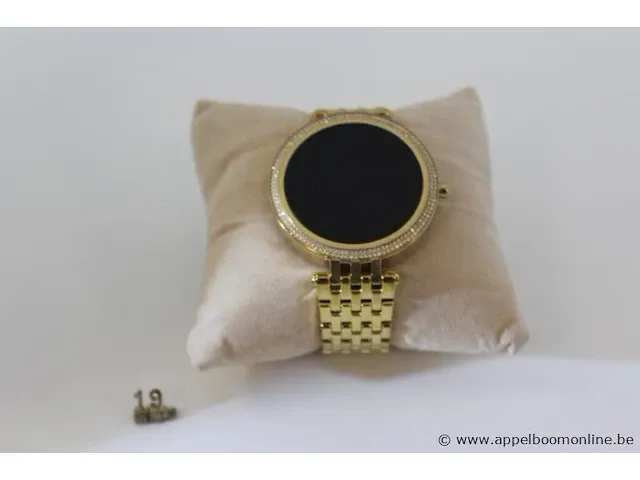Dameshorloge michael kors dw11m2, smartwatch, dia 43mm, mogelijke gebruikssporen, mogelijks nieuwe batterij nodig - afbeelding 1 van  4