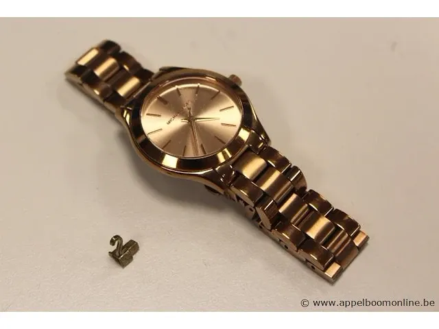 Dameshorloge michael kors mk 3513, quartz, mogelijke gebruikssporen, mogelijks nieuwe batterij nodig - afbeelding 2 van  4