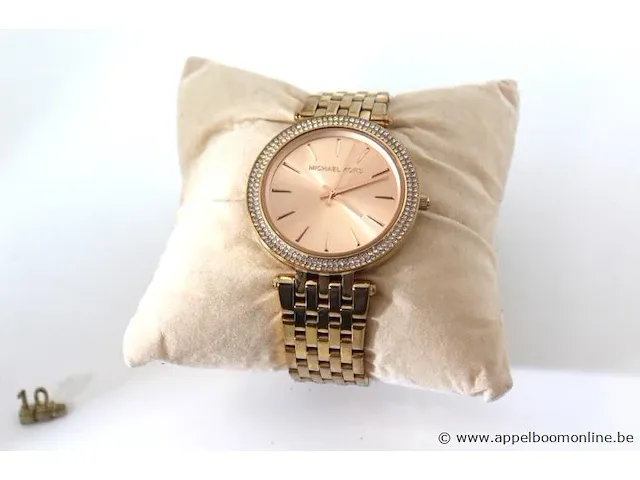 Dameshorloge michael kors mk3192, quartz, dia; 39mm, mogelijke gebruikssporen, mogelijks nieuwe batterij nodig - afbeelding 3 van  6