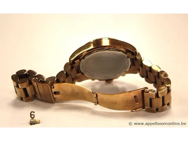 Dameshorloge michael kors mk5503, quartz, vv stopwatch, mogelijke gebruikssporen, mogelijks nieuwe batterij nodig - afbeelding 2 van  4