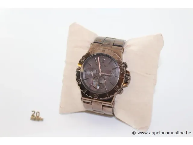 Dameshorloge michael kors mk5519, quartz, vv stopwatch, dia 43mm, mogelijke gebruikssporen, mogelijks nieuwe batterij nodig - afbeelding 2 van  3