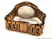 Dameshorloge michael kors mk5613, quartz , dia 33mm, datum/dag , mogelijke gebruikssporen, mogelijks nieuwe batterij nodig - afbeelding 3 van  4