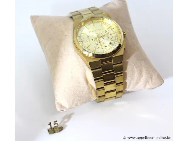 Dameshorloge michael kors mk5926, quartz, vv stopwatch, mogelijke gebruikssporen, mogelijks nieuwe batterij nodig - afbeelding 2 van  5