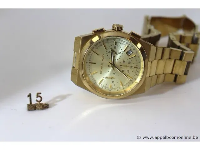 Dameshorloge michael kors mk5926, quartz, vv stopwatch, mogelijke gebruikssporen, mogelijks nieuwe batterij nodig - afbeelding 5 van  5