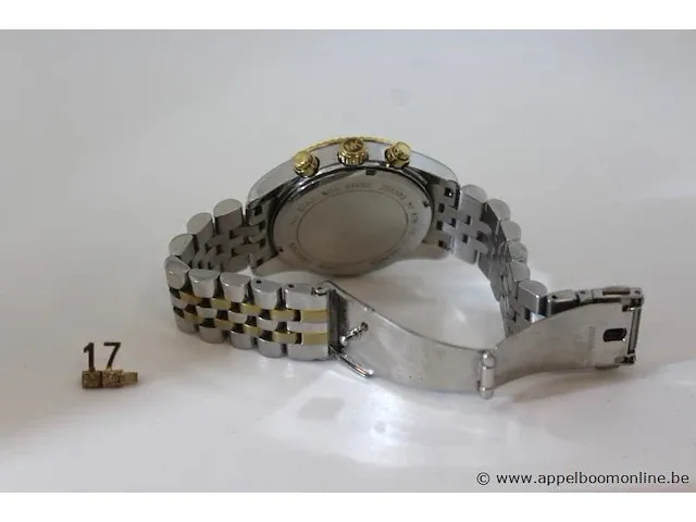 Dameshorloge michael kors mk5955, quartz, vv stopwatch, mogelijke gebruikssporen, mogelijks nieuwe batterij nodig - afbeelding 3 van  5