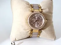 Dameshorloge michael kors mk6110, quartz, dia; 33m, mogelijke gebruikssporen, mogelijks nieuwe batterij nodig - afbeelding 2 van  5