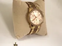 Dameshorloge michael kors mk6598, quartz vv stopwatch, mogelijke gebruikssporen, mogelijks nieuwe batterij nodig - afbeelding 2 van  5