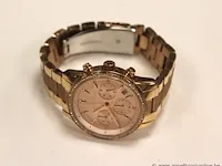 Dameshorloge michael kors mk6598, quartz vv stopwatch, mogelijke gebruikssporen, mogelijks nieuwe batterij nodig - afbeelding 3 van  5