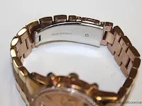 Dameshorloge michael kors mk6598, quartz vv stopwatch, mogelijke gebruikssporen, mogelijks nieuwe batterij nodig - afbeelding 4 van  5