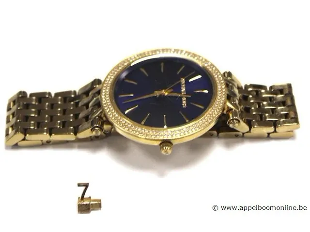Dameshorloge micheal kors mk3406, quartz, dia 39mm, mogelijke gebruikssporen, mogelijks nieuwe batterij nodig - afbeelding 4 van  4
