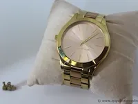 Dameshorloge micheal kors mk3493, quartz, dia 35mm, mogelijke gebruikssporen, mogelijks nieuwe batterij nodig - afbeelding 2 van  4
