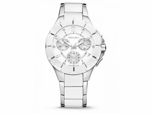 Dameshorloge rodania mystery/mx-r1, sapphire-10, atm, ceramic, steel, ref. 2490040 - afbeelding 1 van  2