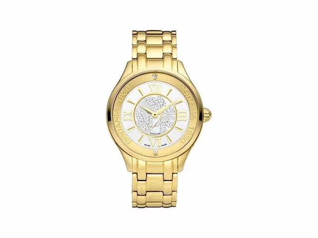 Dameshorloge rodania star diamond, diamond collection, leaf ipg, sapphire 3 atm, ref. 2515260 - afbeelding 1 van  2