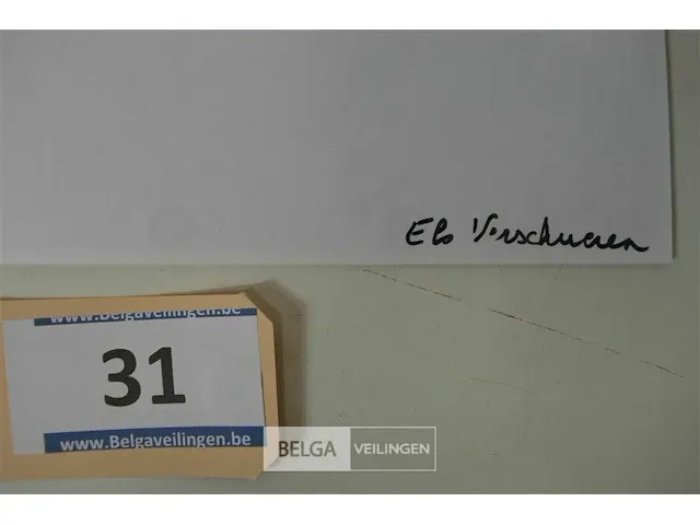 "dancing woman (blue) & (green) els verschueren - afbeelding 7 van  8