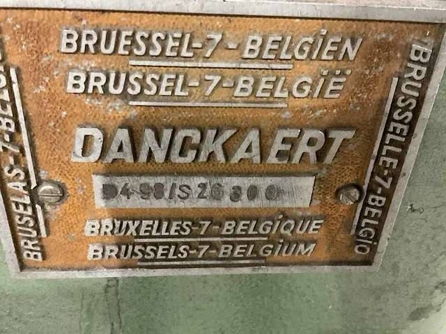 Danckaert d498/s26300 vandiktebank - afbeelding 9 van  10
