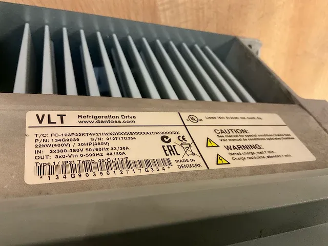 Danfoss fc-103p22kt frequentieregelaar - afbeelding 6 van  6