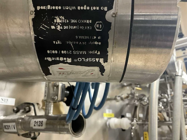 Danfoss mass 2100/6000 doseerskid met massaflowmeter - afbeelding 8 van  8