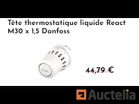 Danfoss react m30 thermostatische kraan x 1.5 - afbeelding 1 van  1