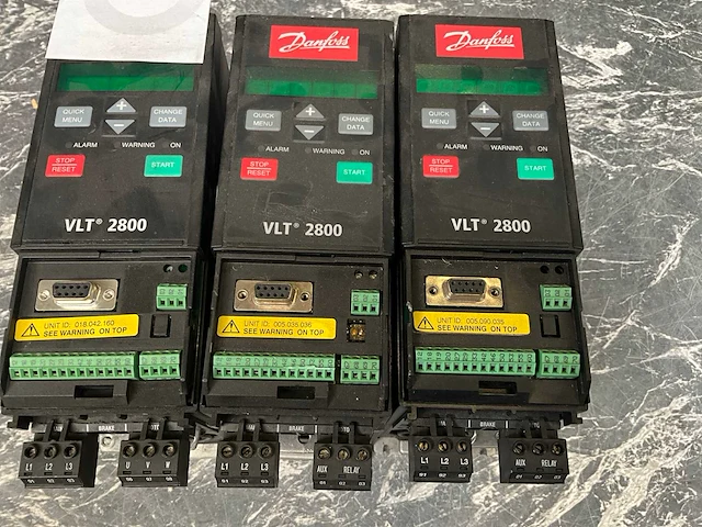 Danfoss vlt2800 frequentieregelaar (3x) - afbeelding 5 van  6