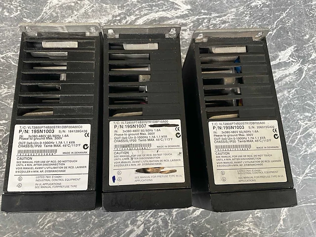 Danfoss vlt2800 frequentieregelaar (3x) - afbeelding 6 van  6