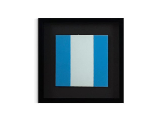 Daniel buren - lithografie 1974 - afbeelding 1 van  1