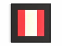Daniel buren - lithografie 19974 - afbeelding 1 van  1
