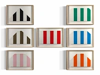 Daniel buren - pièce unique - afbeelding 1 van  8