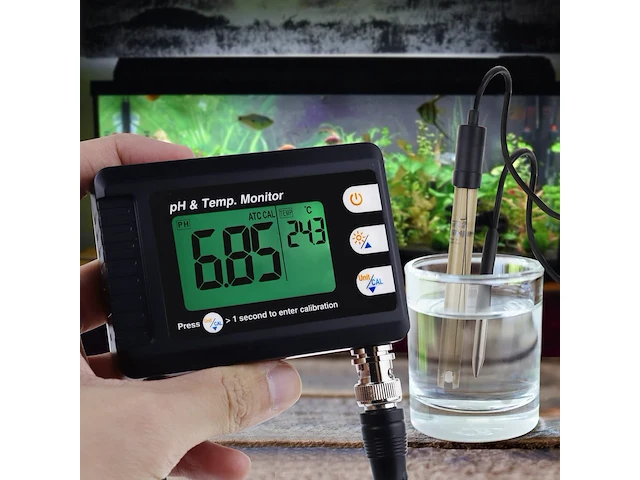Danoplus ph & temperatuur meter - afbeelding 4 van  5